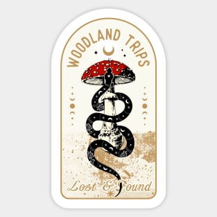 Woodland Trips Sticker